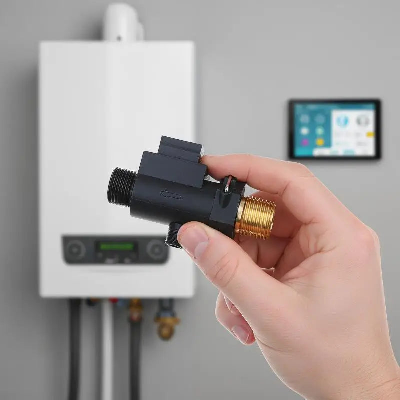 Water Flow Sensor Switch for Boiler & Gas Water Heater 125–250V