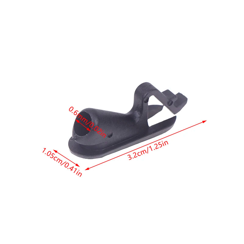 Black Plastic Cable Stop Plug – Bike Derailleur & Brake Cable