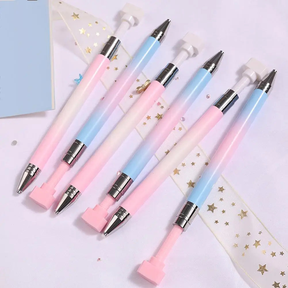 Macaron Gradient Diamond Painting Pen – Refillable Wax Drill Pen