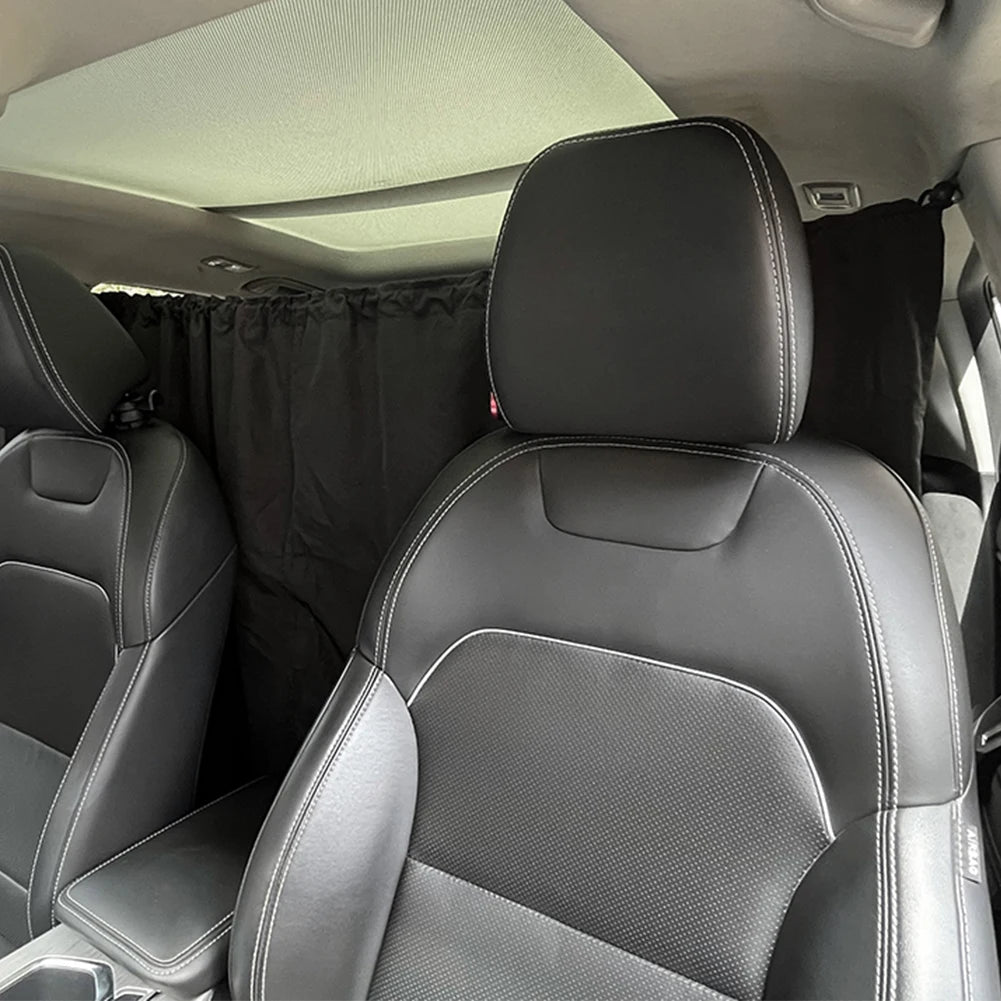 Universal Car Blackout Divider Curtain | Privacy & Sun Block Car Privacy Curtain PRIMED
