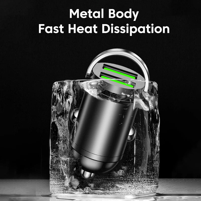 Elough 100W Dual USB Car Charger QC3.0 Fast Charging Car Phone Charger PRIMED