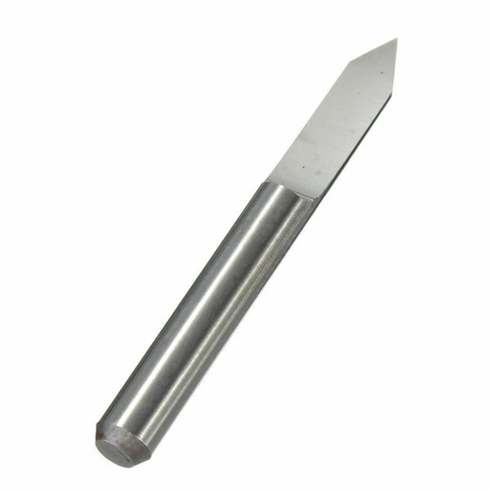 10-Pack Carbide CNC Engraving Bits 0.1mm 60° V-Shape PCB Router CNC Engraving Bits PRIMED