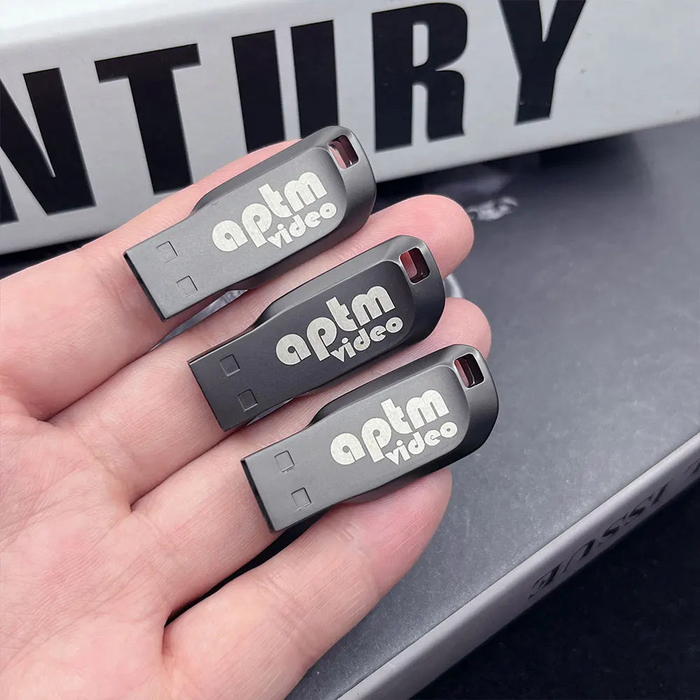 10-Pack Metal USB 3.0 Flash Drives 8GB–128GB High Speed USB Flash Drive PRIMED