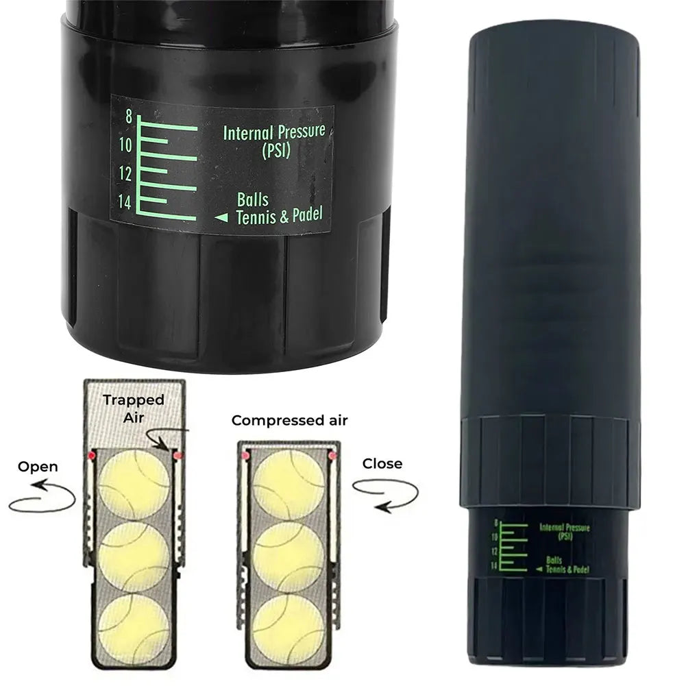 Tennis Ball Pressure Saver Container – Restore Bounce & Shape Tennis Ball Saver PRIMED