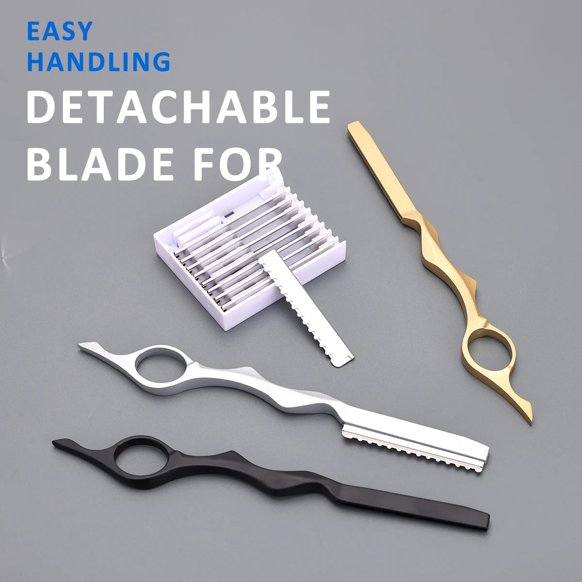 BARBERTOP 2-in-1 Hair Scissors – Razor & Thinning Shears Set