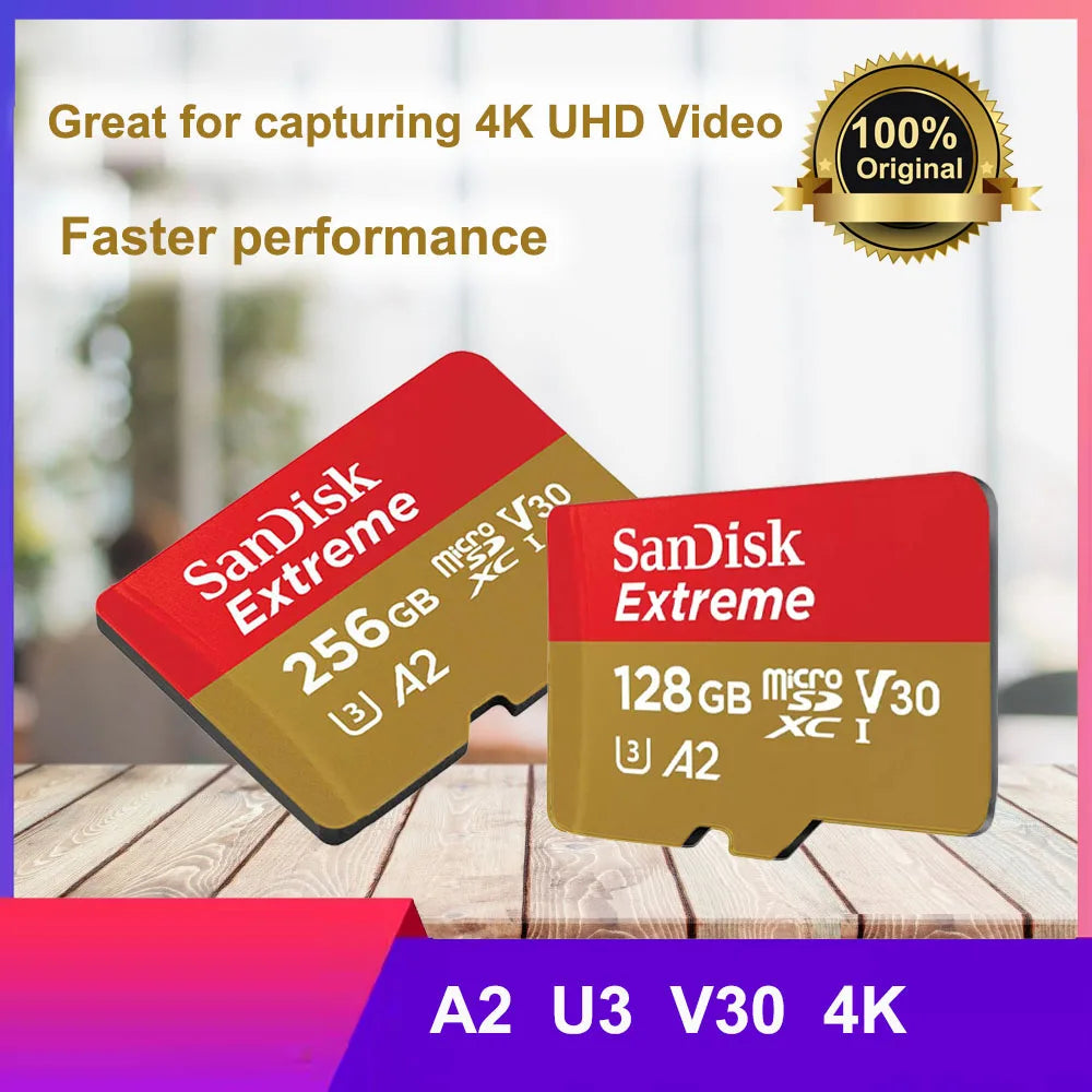 SanDisk Ultra MicroSD Card 32GB–256GB | 4K U1 V10 Dash Cam MicroSD Memory Card PRIMED