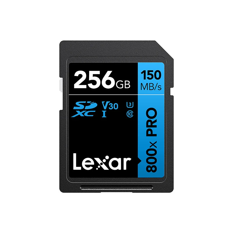 Lexar 800x PRO V30 SD Card 32–256GB | 4K UHS-I 150MB/s SD Memory Card PRIMED 256GB