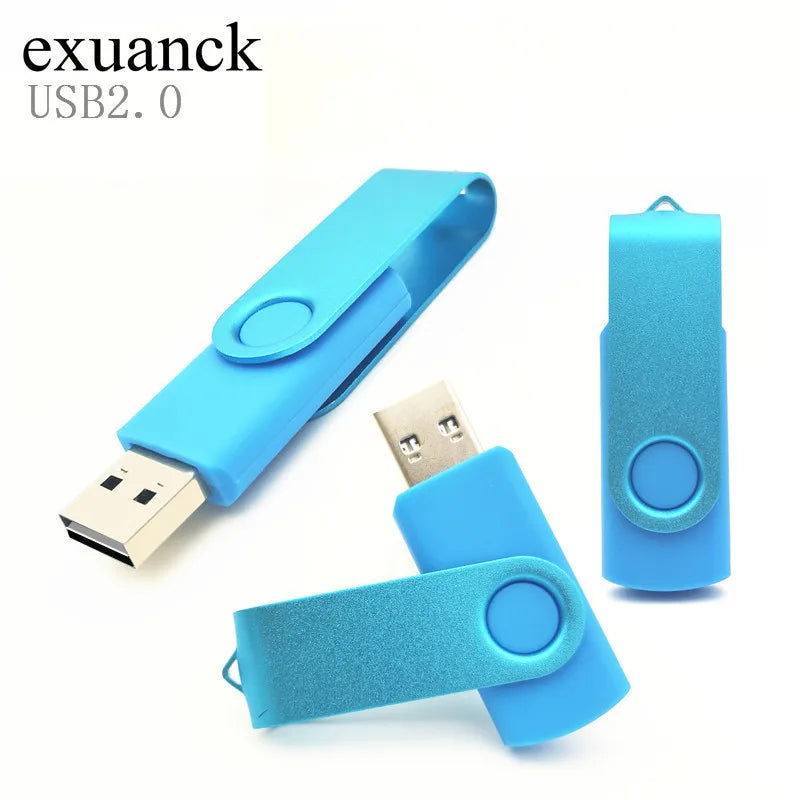50-Pack Custom Logo USB 2.0 Flash Drives | 1GB–64GB Metal USB Flash Drives PRIMED