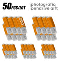 Metal USB 2.0 Flash Drive 4GB–64GB Bulk | Custom Logo USB Flash Drive PRIMED 4GB 50pcs Yellow