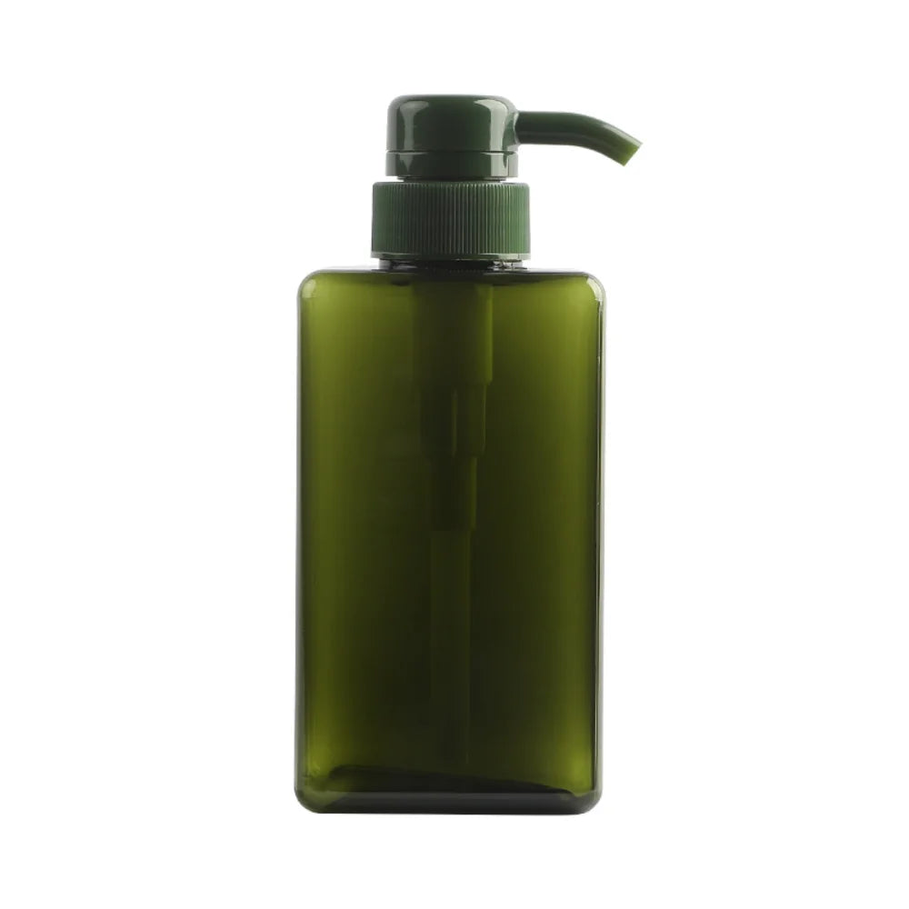 Square Refillable Pump Bottle – Soap, Shampoo & Lotion 100–650ml Refillable Pump Dispenser PRIMED
