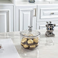 Transparent Airtight Food Storage Jars with Lids | Kitchen Canisters