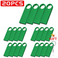 20 Pack Metal USB Flash Drives Custom Logo 2GB–128GB Bulk USB Flash Drive PRIMED 64 GB green CN