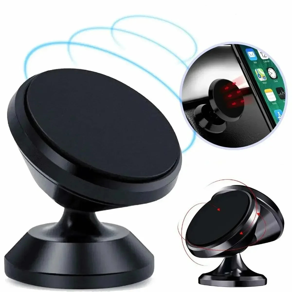 Magnetic Phone Car Holder – Universal Dashboard Mount Magnetic Car Mount PRIMED