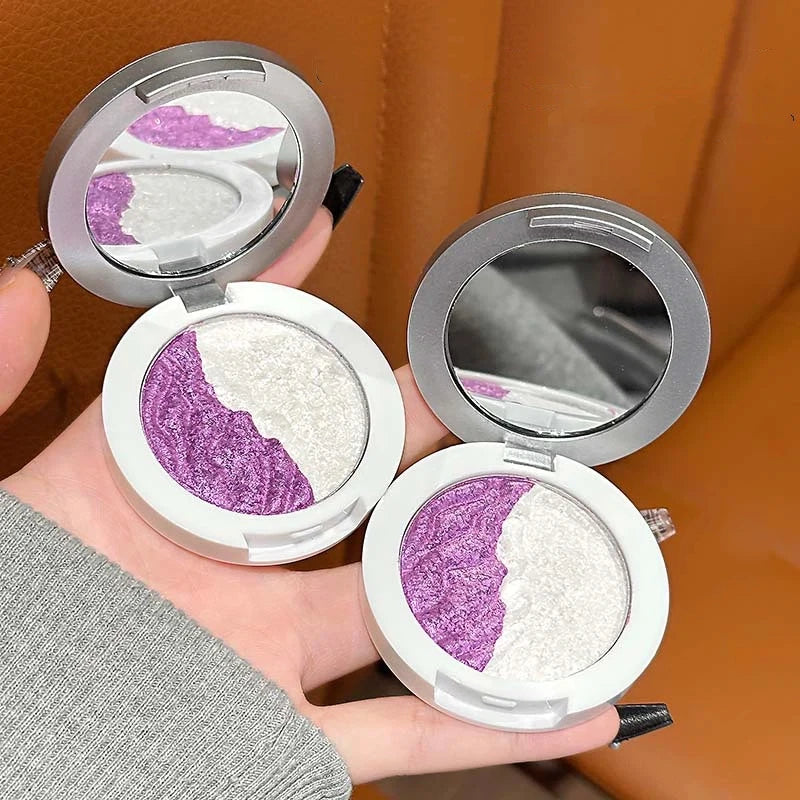 Shimmer Glitter Highlighter Palette – Face & Body Bronzer