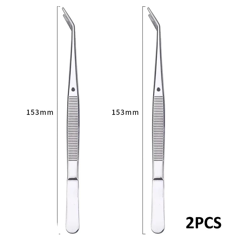 Nail Art Tweezers Stainless Steel – Rhinestone Picking Tool