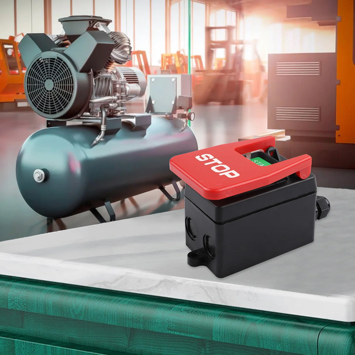 Red Mechanical Safety Power Switch – 120V/220V/380V CE Certified Safety Power Switch PRIMED