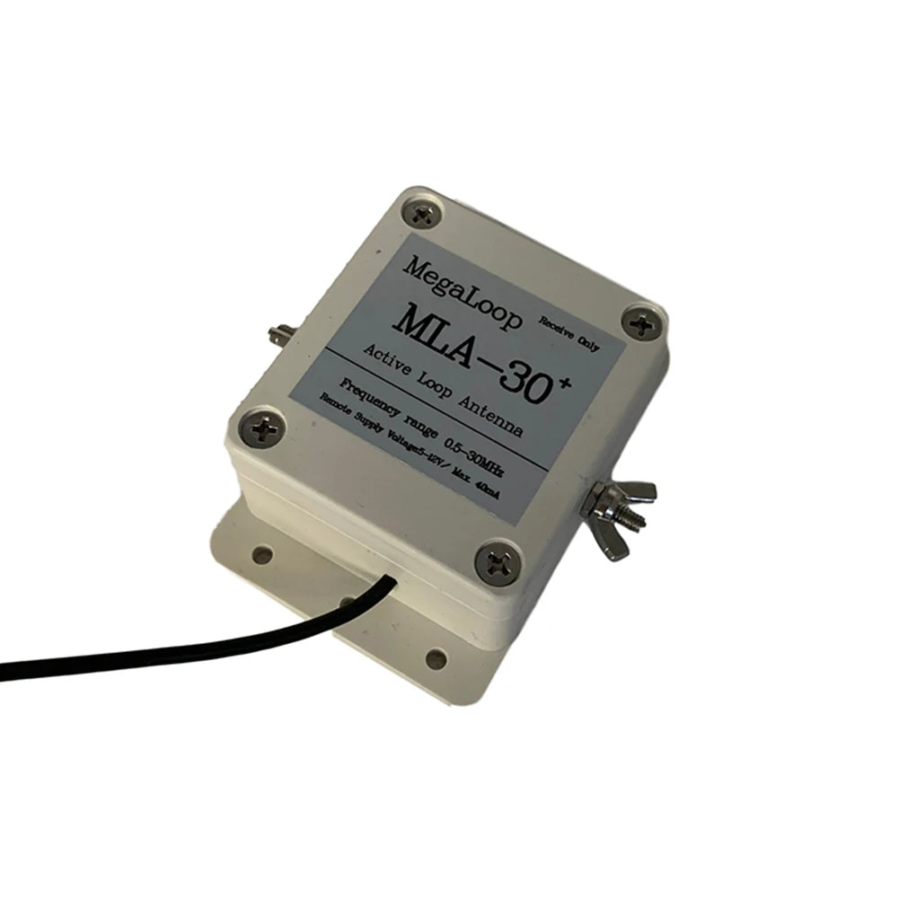 MLA-30+ Active Loop Antenna 0.5–30MHz Low-Noise Shortwave Active Loop Antenna PRIMED
