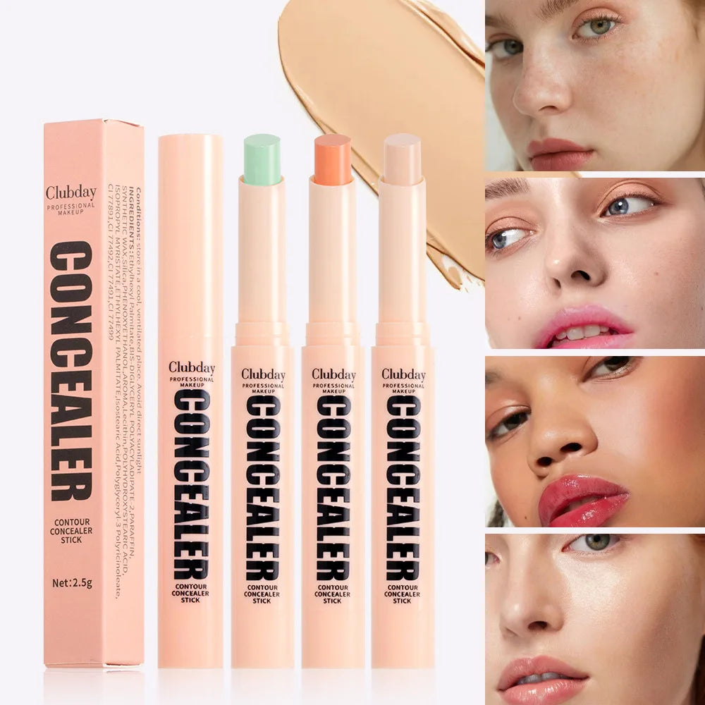 Orange & Green Contour Concealer Stick | Full Coverage Matte