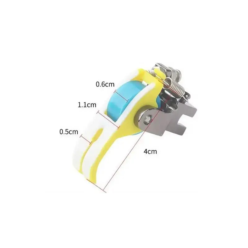 Universal Roller Wheel Presser Foot – Leather & Fabric Sewing