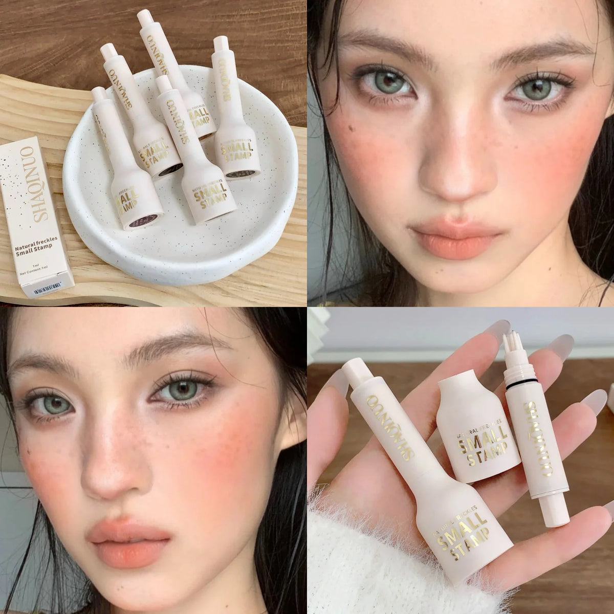 Five-Point Freckle Stamp Pen – Waterproof Faux Freckle Makeup