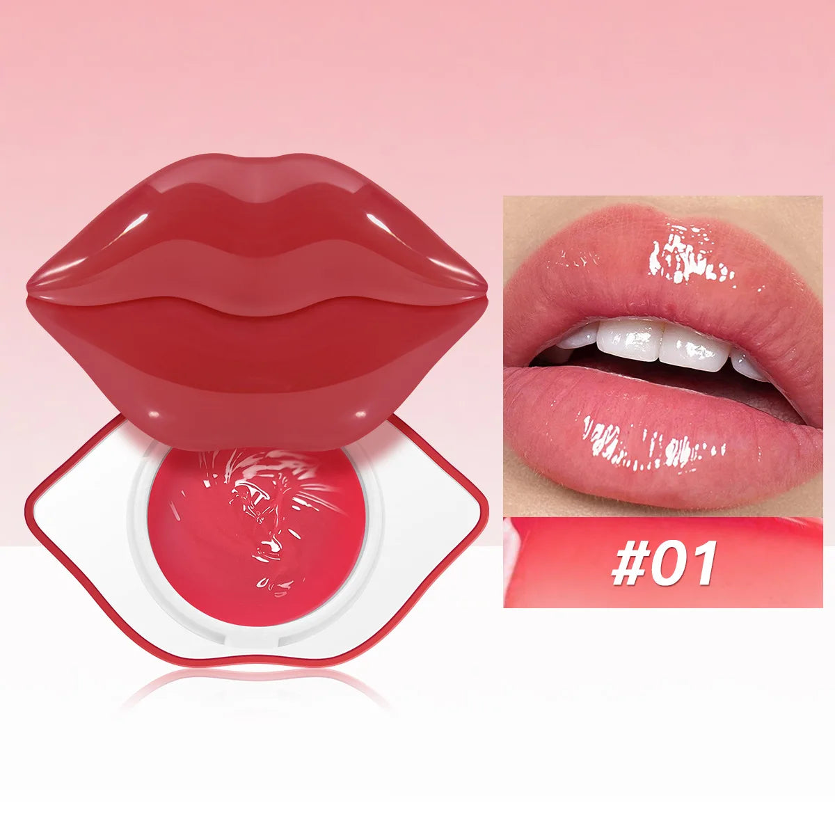 USHAS Lip Sleeping Mask – Overnight Hydration Gel Balm