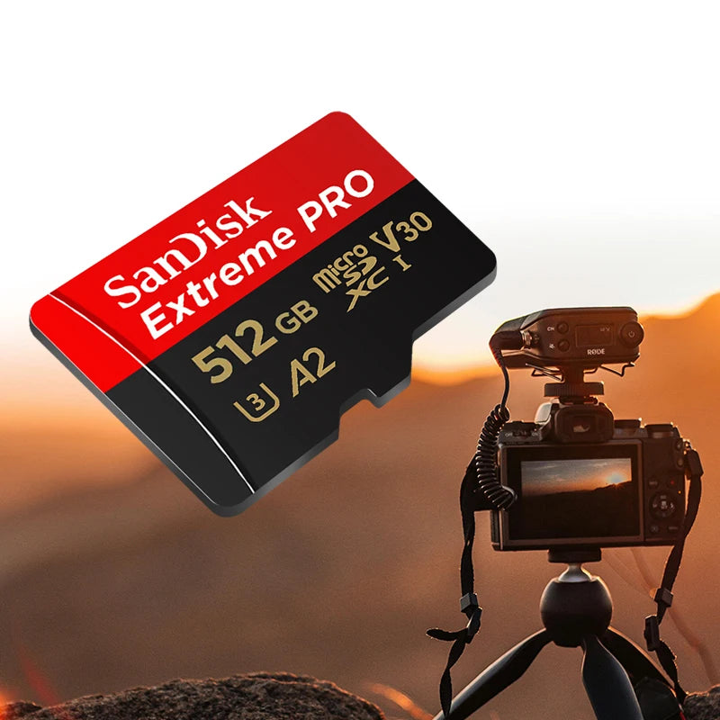 SanDisk Extreme PRO Micro SD Card 32GB–512GB | 170MB/s U3 V30 Micro SD Card PRIMED
