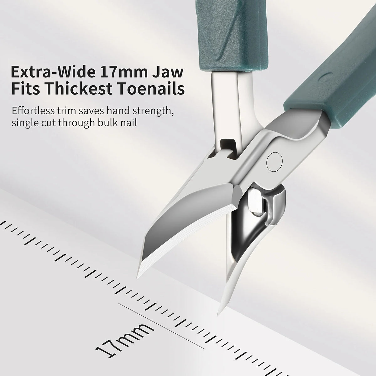 Stainless Steel Pointed Slanted Nail Clipper | Manicure Trimmer