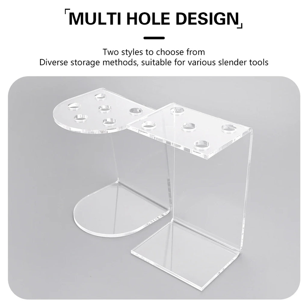 Acrylic Scissors Rack – Barber Holder for Shears & Clippers