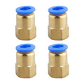 Copper L-Shaped Elbow Quick Connector | Pneumatic Fitting Pneumatic Elbow Fitting PRIMED PCF10-02 China Mainland