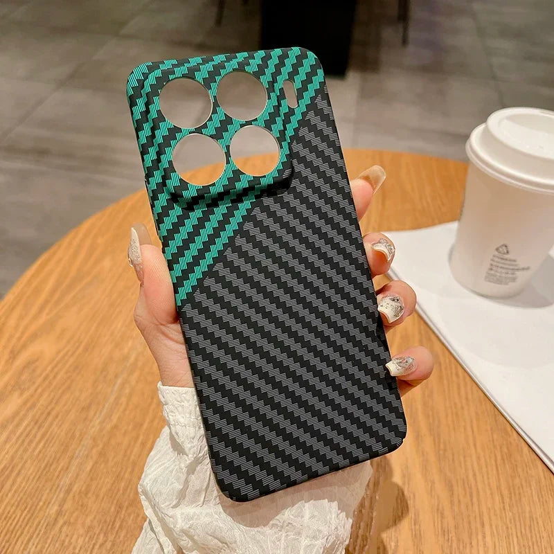 Xiaomi 15 Pro / Ultra / 14T Hard Carbon Fiber Case – Anti-Scratch
