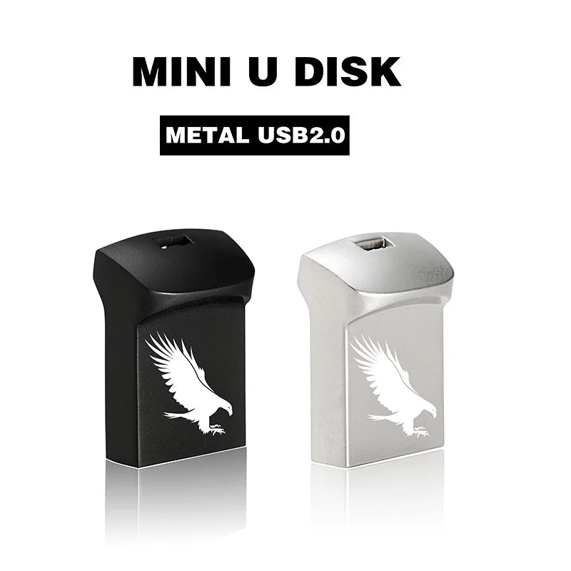 Custom Logo Mini Metal USB Flash Drive 16–128GB | Keychain USB Flash Drive PRIMED