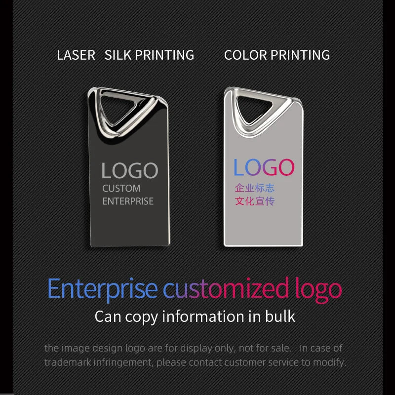 64GB Metal USB Flash Drive – Custom Logo Business Gift USB Flash Drive PRIMED