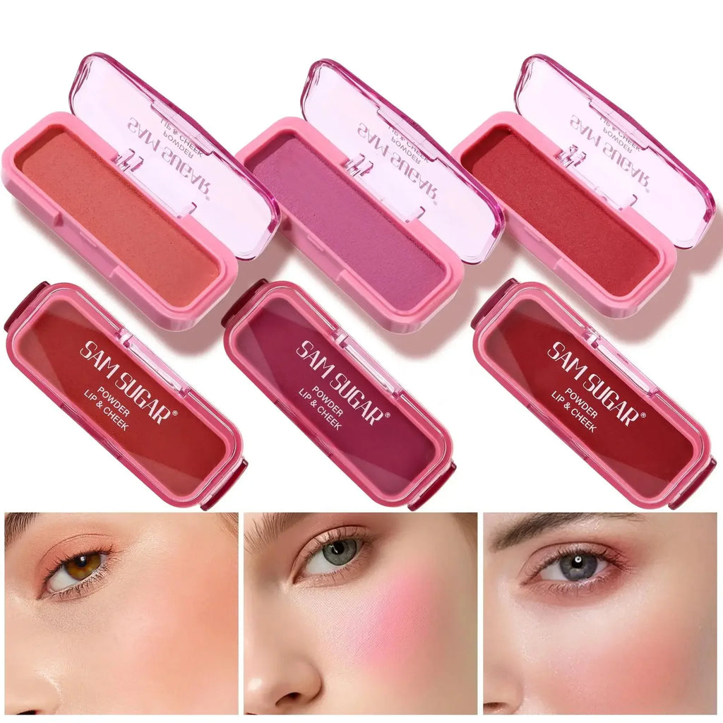 SAM SUGAR Matte Blush Cream – Multi-Use Lips, Face & Cheeks Cream Blush Stick PRIMED
