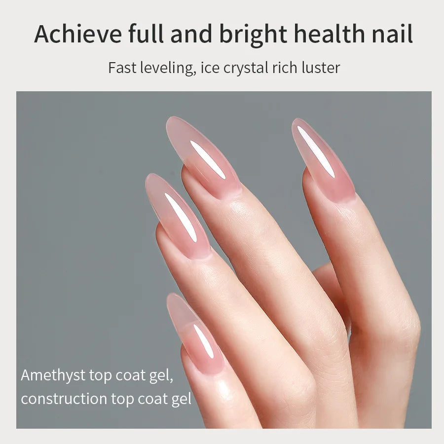 Diamond Top Coat Gel 20g – UV Soak-Off High Gloss Nail Art