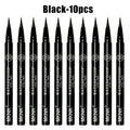 Ultra-Fine Matte Liquid Eyeliner – Waterproof Quick-Dry Black Liquid Eyeliner PRIMED Black-10pcs