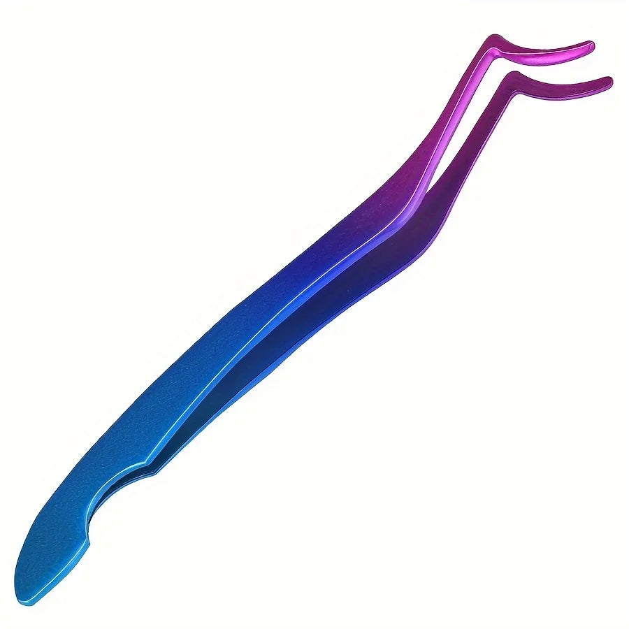 Stainless Steel False Eyelash Tweezer & Seahorse Curler Clip