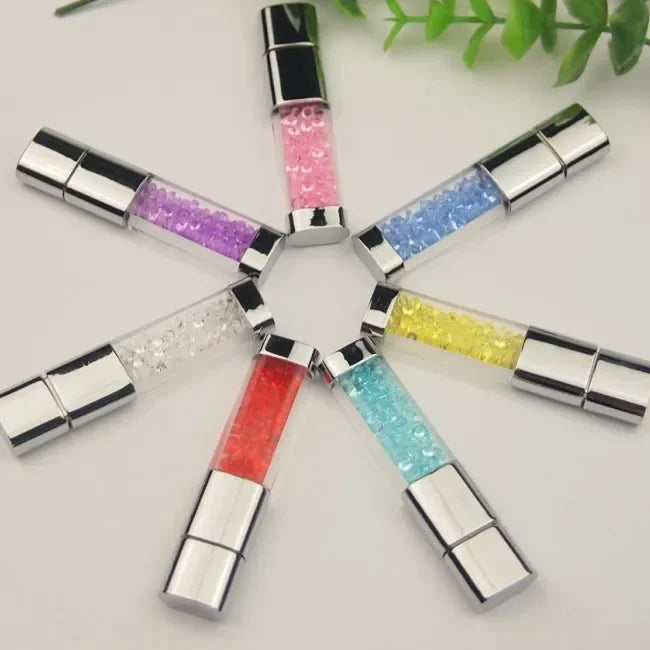 Crystal LED USB Flash Drive 2.0 | 128MB to 64GB Memory Stick USB Flash Drive PRIMED
