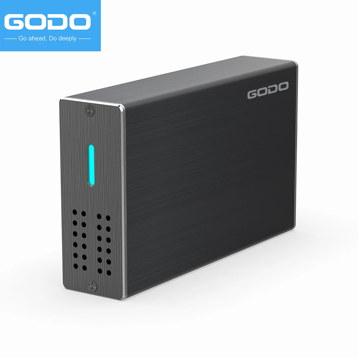 GODO 2-Bay RAID Enclosure USB 3.0 Dual 2.5" SSD/HDD Dock HDD RAID Enclosure PRIMED 2.5 inch