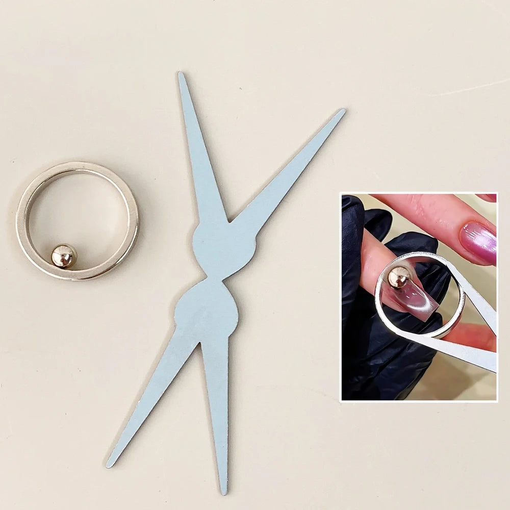 Halo Cat Eye Ring Nail Magnet Set – Void & Galaxy Effects Nail Magnet Tool PRIMED 2Pcs Set 02