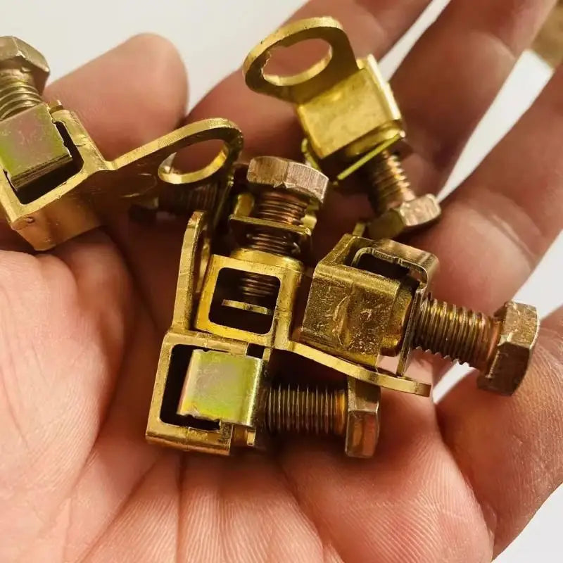 Brass Crimp Wire Terminal | 12–24V High Conductivity Connector Wire Crimp Terminal PRIMED