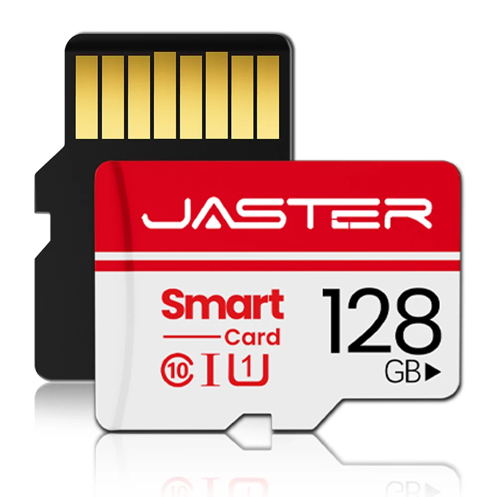 JASTER MicroSD Card 8GB–128GB Class 10 U3 Flash Memory Card MicroSD Flash Card PRIMED