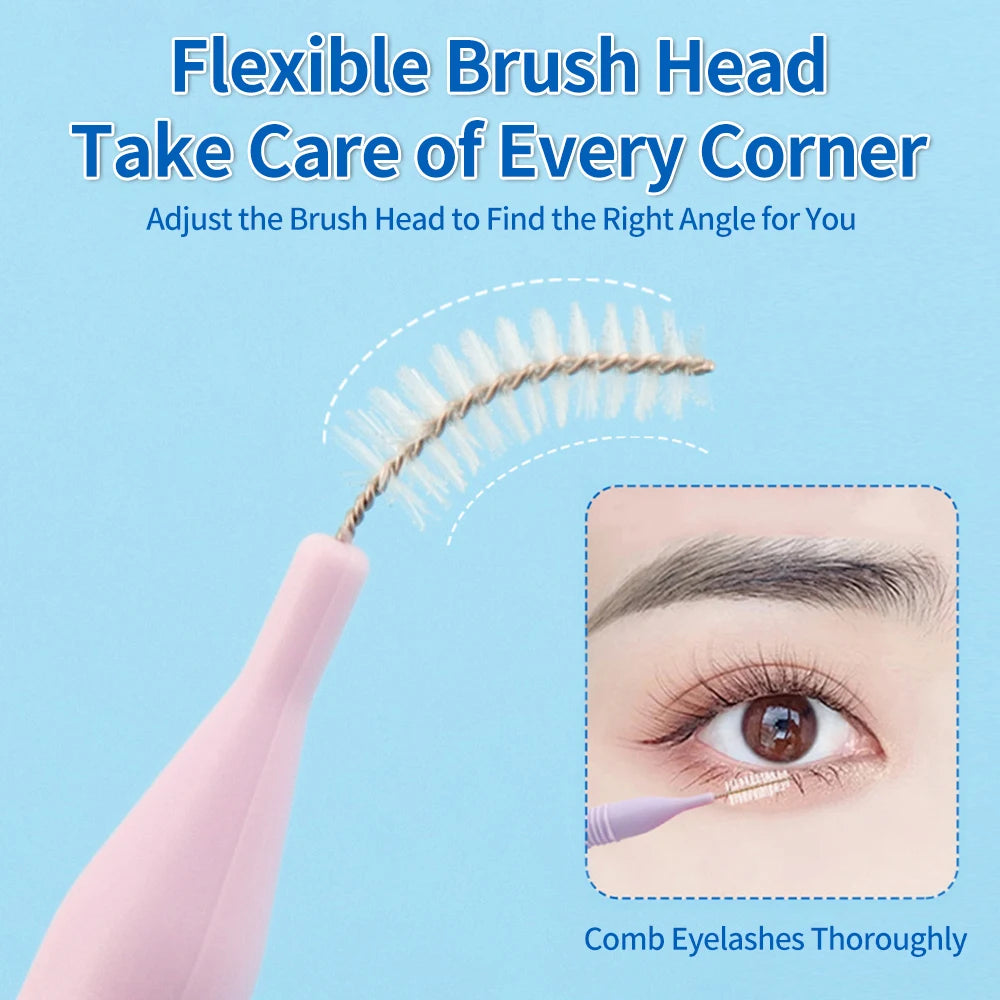 Mini Eyebrow & Eyelash Brushes | Lash Extension Tool 5/10 Pcs Eyelash Makeup Brush PRIMED
