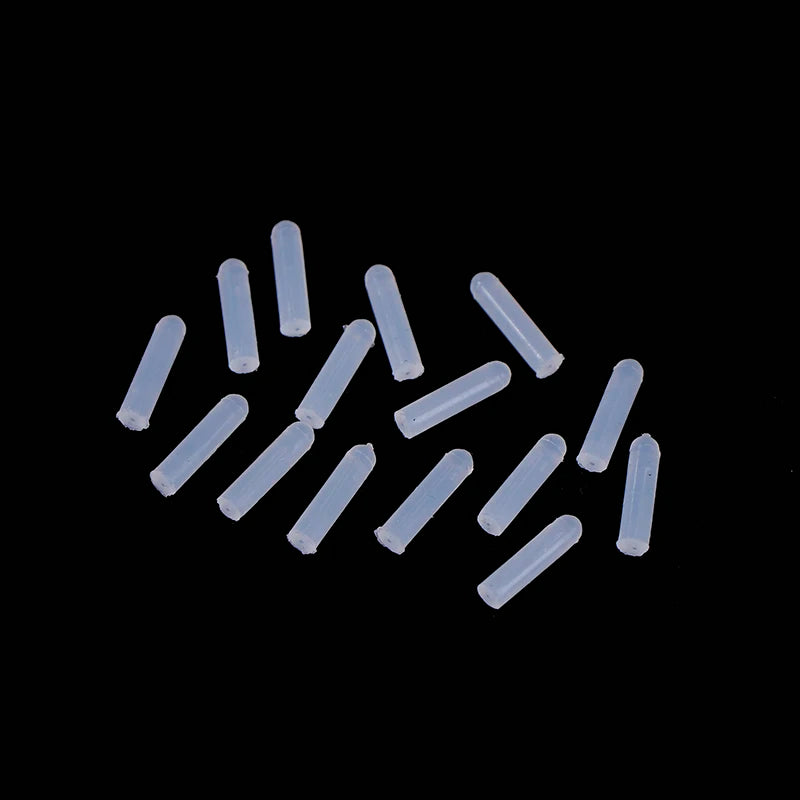 15Pcs Silicone Plug Caps for 0.4–1.2mm Dispensing Needles Dispensing Needle Caps PRIMED