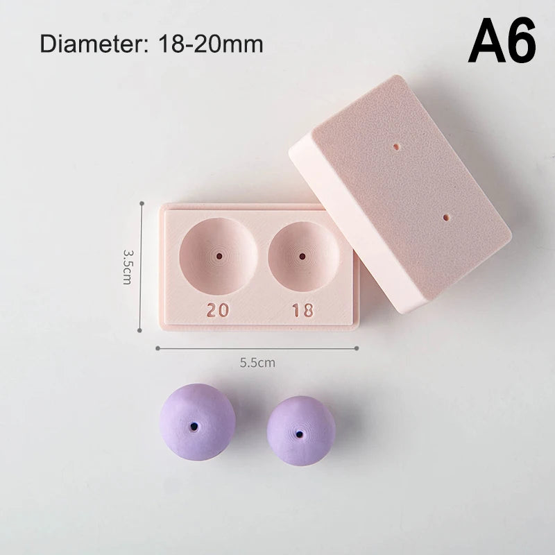 Polymer Clay Ball Maker Mold 4–15mm | DIY Jewelry Beads
