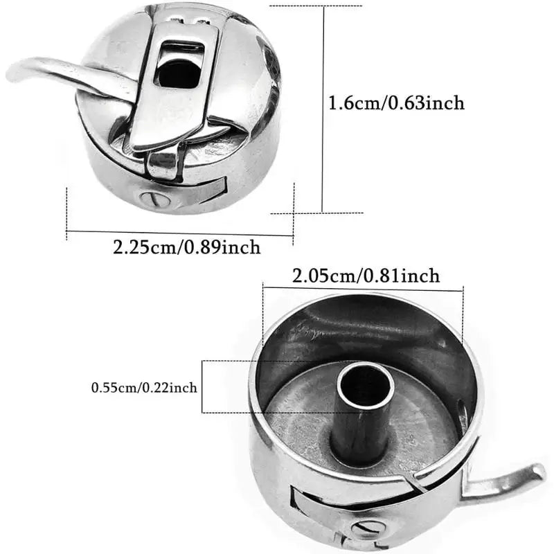Steel Bobbin Case for Butterfly Bee Treadle Sewing Machines Sewing Machine Part PRIMED