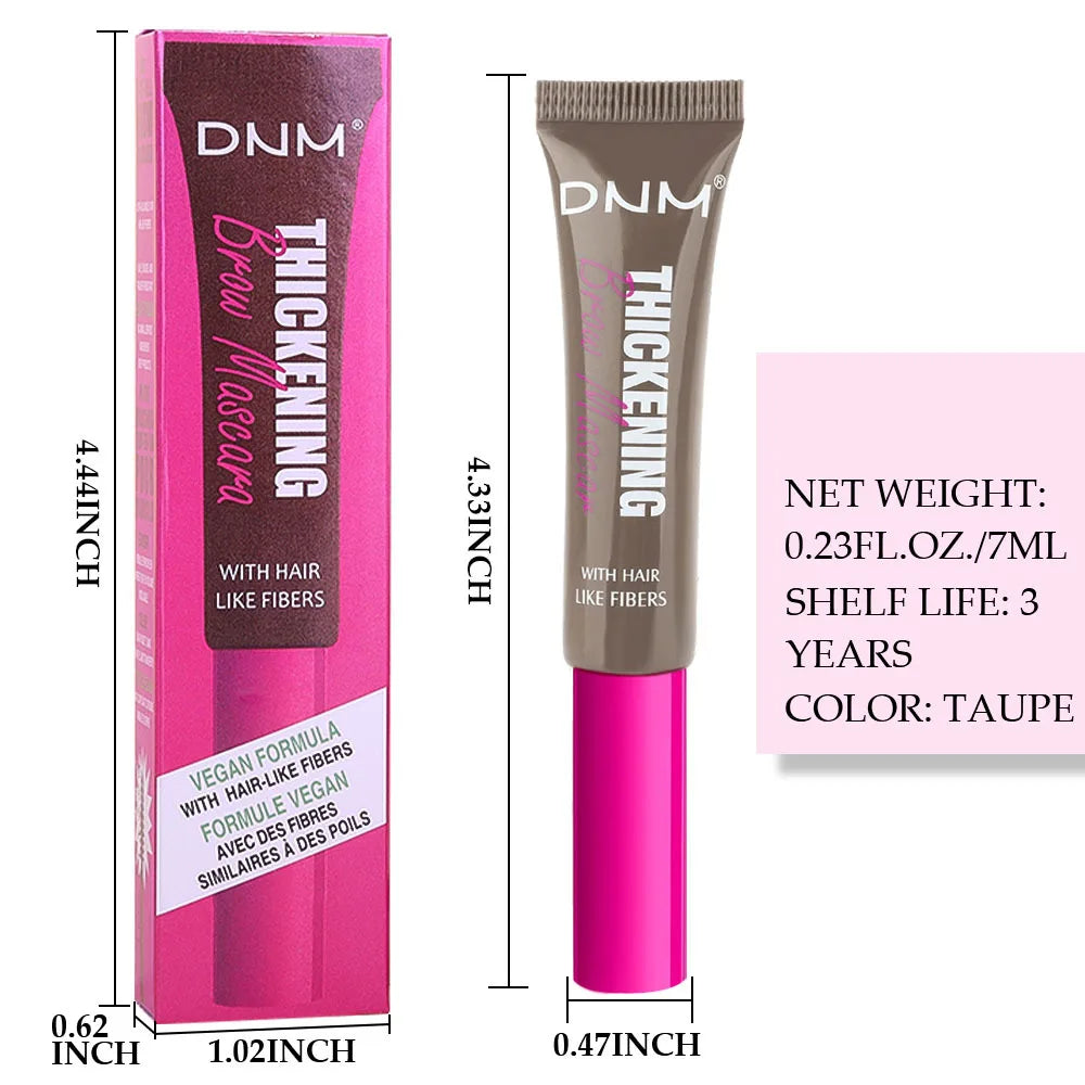 DNM 9 Colors Tinted Eyebrow Gel Cream – Waterproof 24H Hold Eyebrow Gel Cream PRIMED