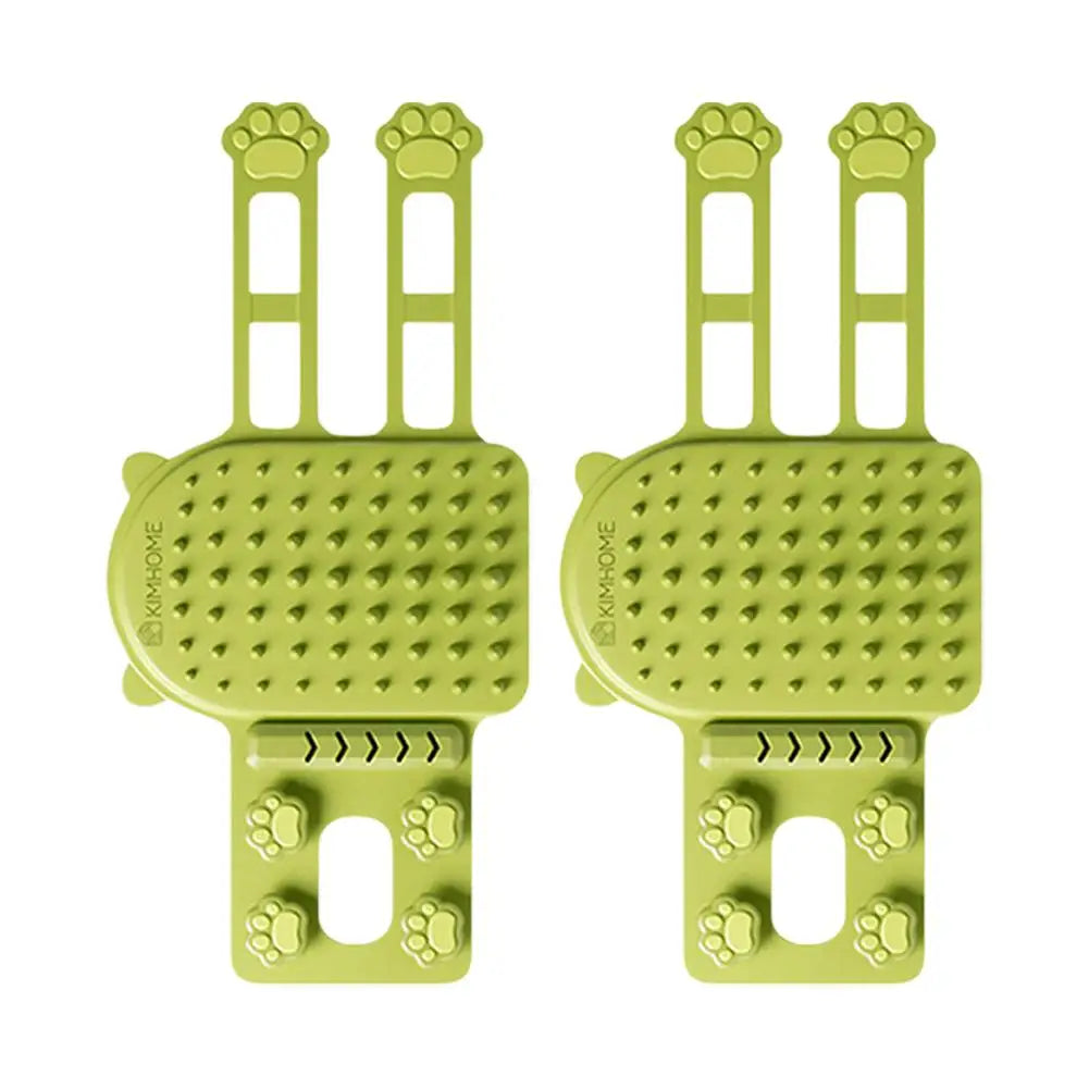 TPE Bird Grooming Scratcher Toy – Budgie, Cockatiel, Parrot Bird Grooming Toy PRIMED 2pcs Green