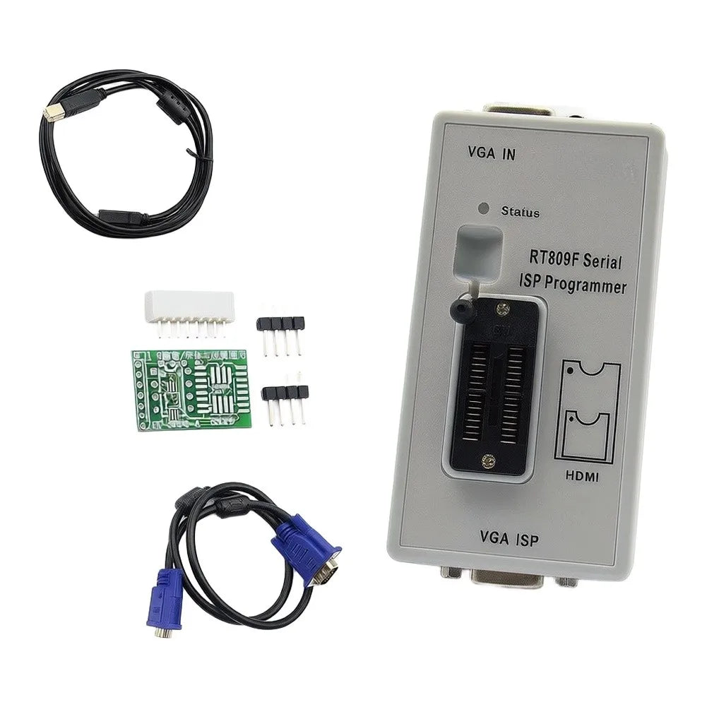 RT809F Serial ISP Programmer – LCD TV Monitor BIOS Flash