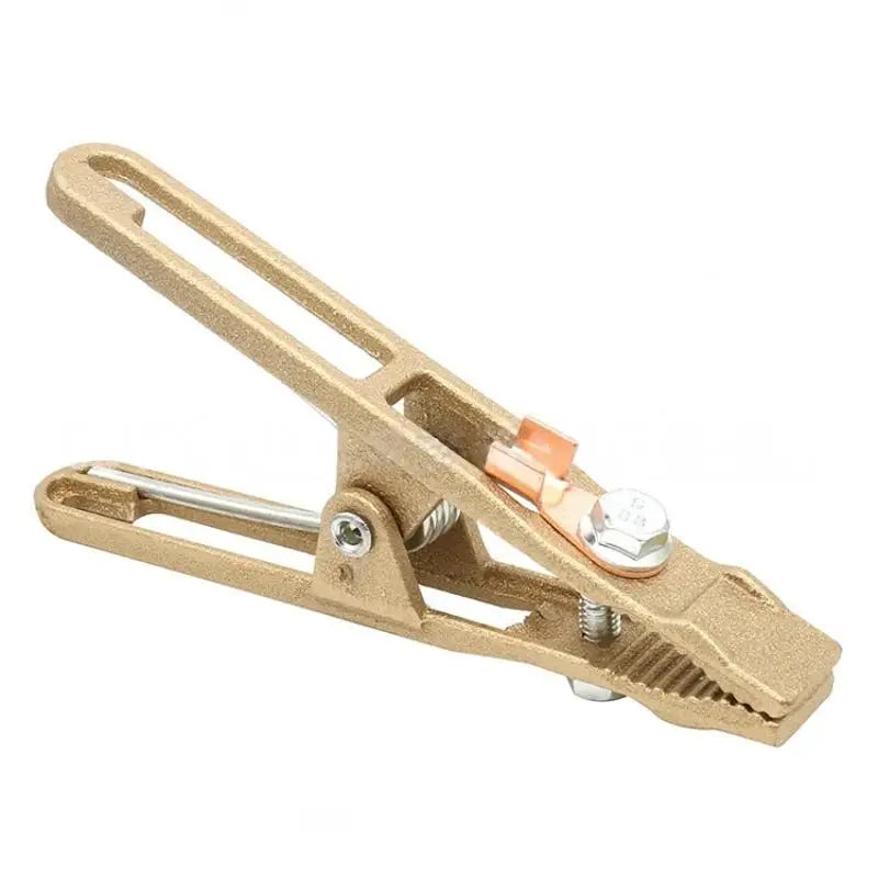 260A Brass Grounding Earth Clamp – A-Shape Welding Clamp Welding Ground Clamp PRIMED 260A