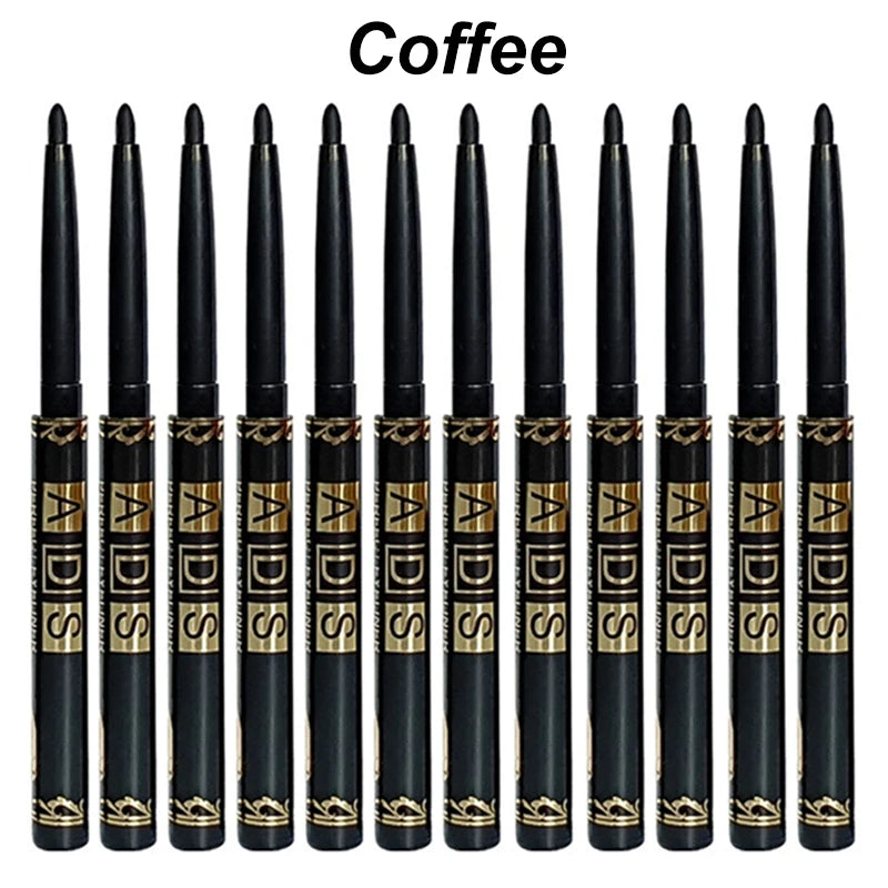 Waterproof Twist Eyeliner Pencil – Black & Brown | 1/5/12 Pack
